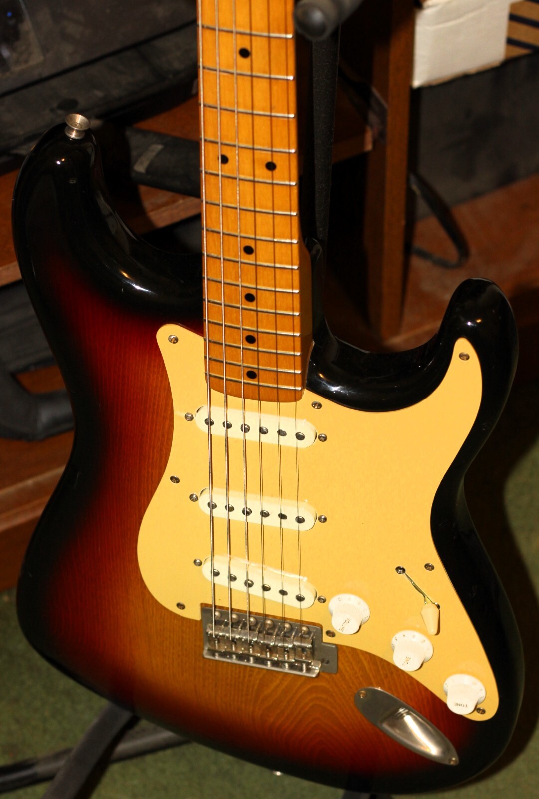 RARE 1979 Greco SE600 SUPER SOUND 1950s Stratocaster MAXON EXCEL P/Us Orig. Bag!
