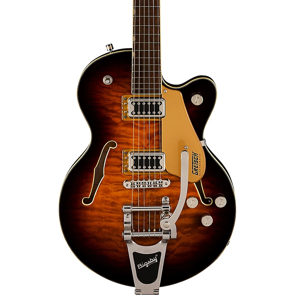 Gretsch Electromatic Center Block Jr. Quilted MP w/Bigsby Guitar Sweet Tea