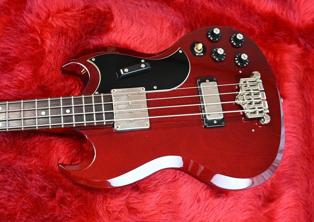 [Greco] EB-650 Cherry Red Used 1990 Mahogany Body Mahogany Neck w/Soft Case