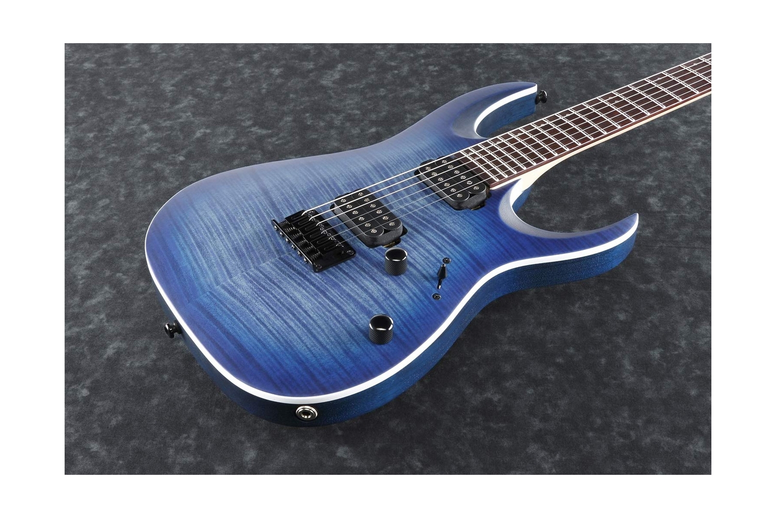 Ibanez RGA42FM Elec Guitar Blue Lagoon Burst Flat