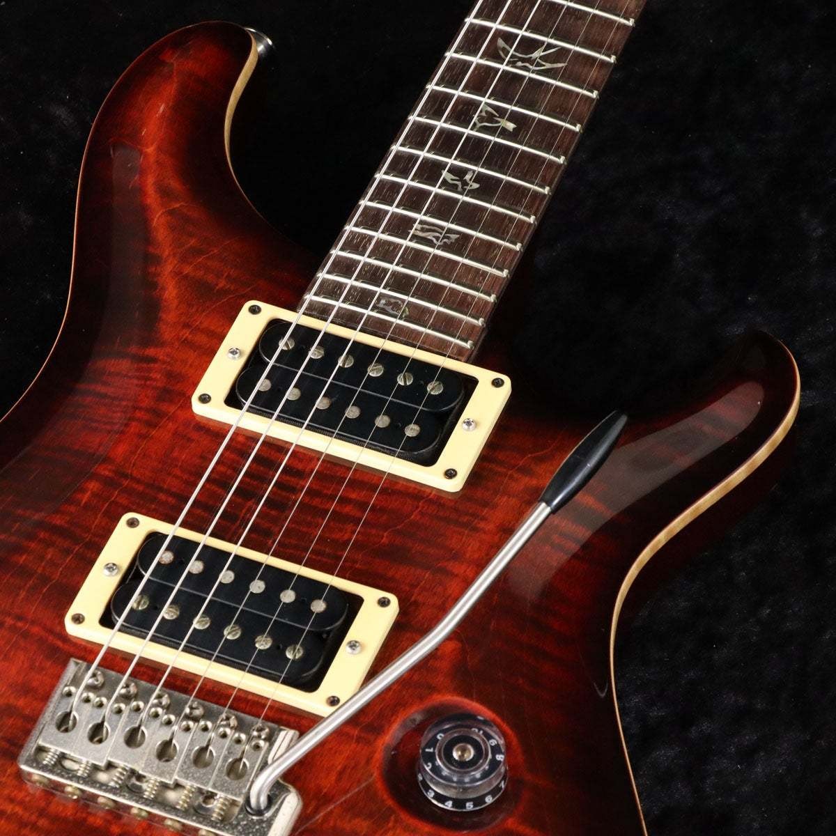 Paul Reed Smith PRS 2011 Custom 24 Fire Red Burst Standard Neck Used Electric