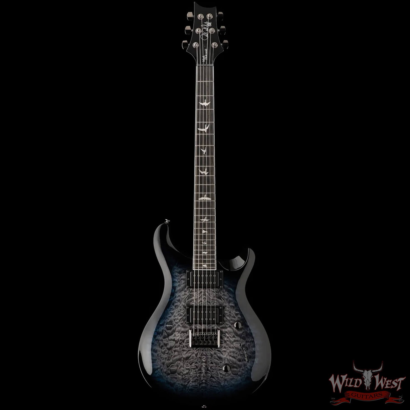 2025 PRS SE Mark Holcomb Signature Model 6-String Holcomb Blue Burst 7.60 lbs