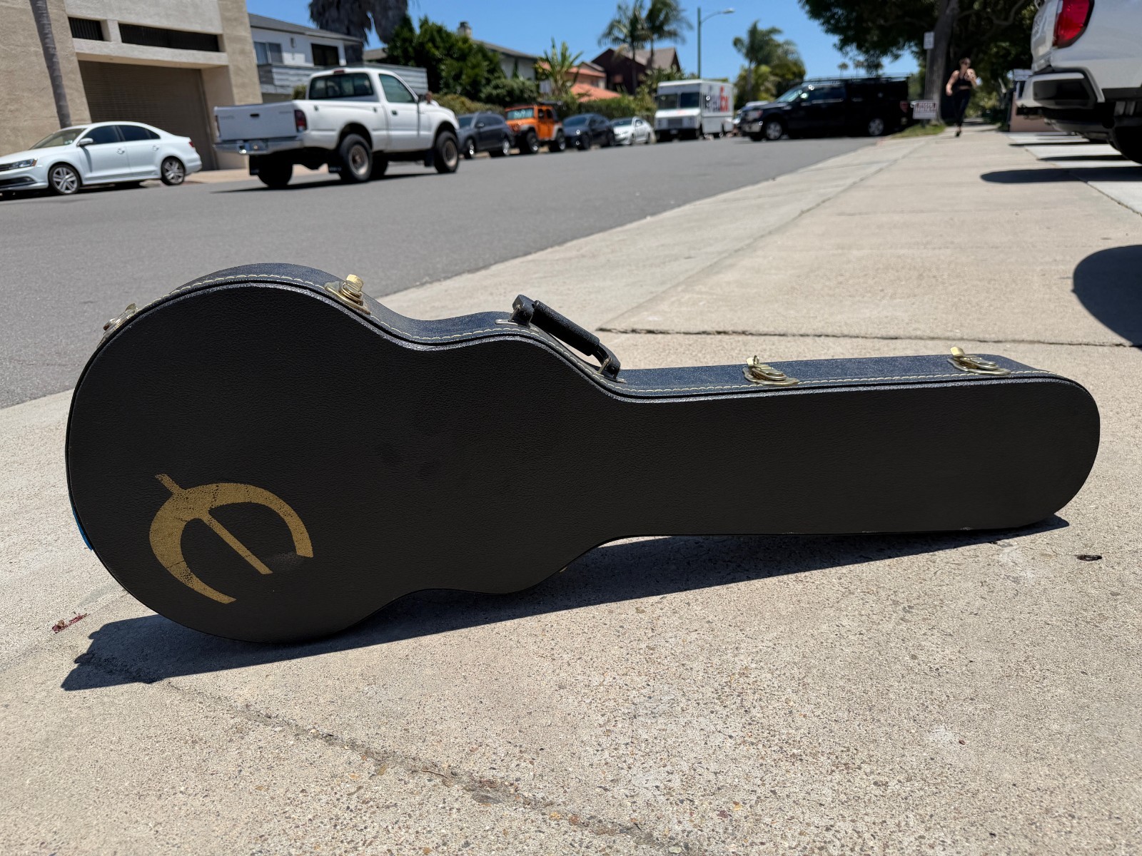 2000 Epiphone Ace Frehley Signature Les Paul Custom Black Burst -w/ VIDEO