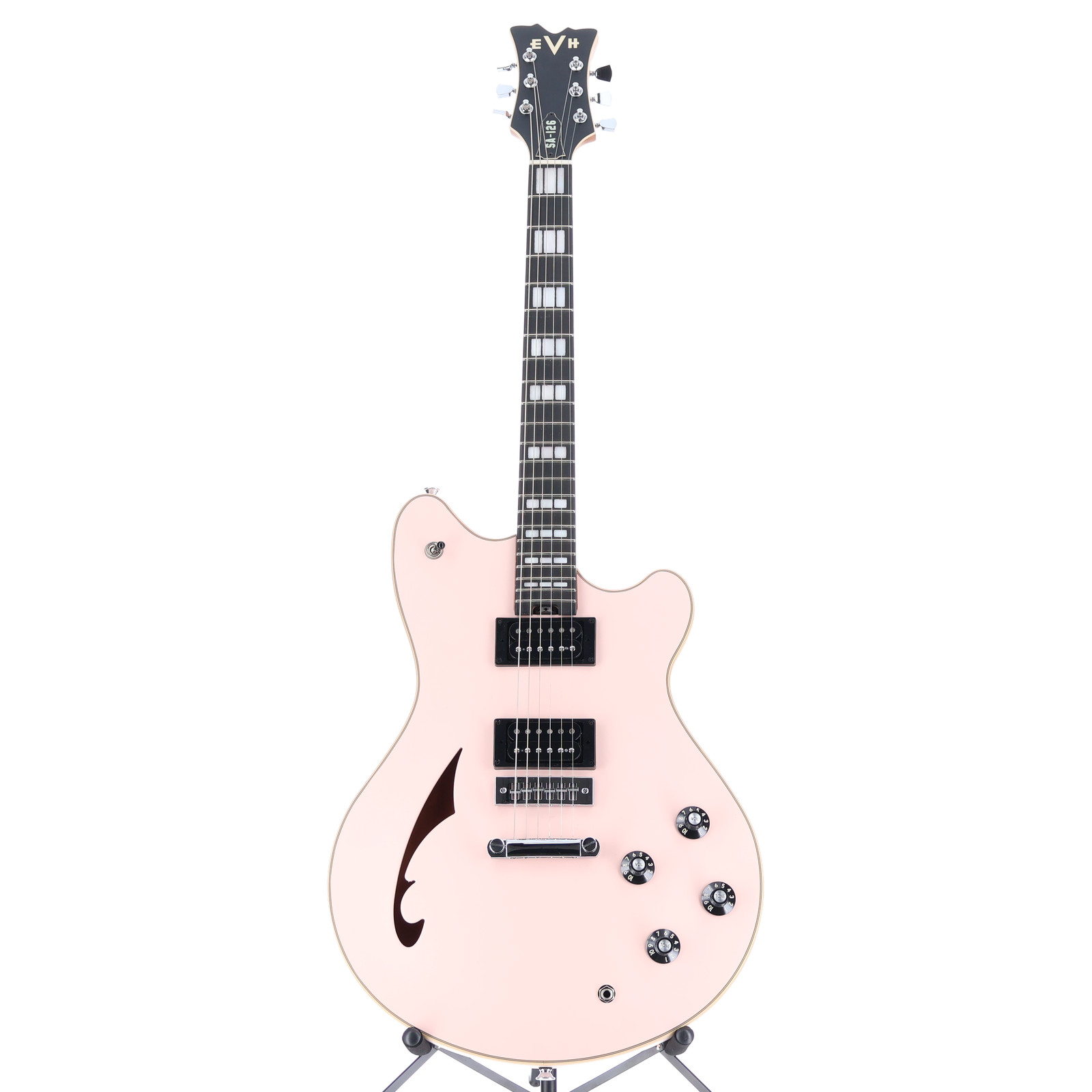 EVH Limited Edition SA-126 Special, Ebony Fingerboard, Satin Shell Pink (RP)