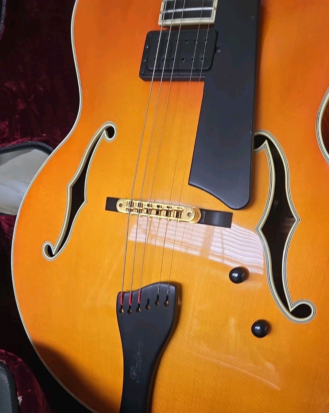 Rare Nelson Palen Handcrafted Jazz Archtop Guitar 2004 Serial 33 TKL Case