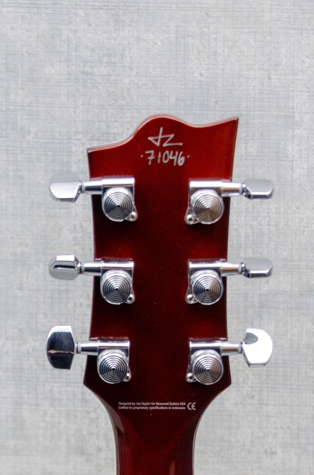 Reverend Roundhouse HH Black Sparkle