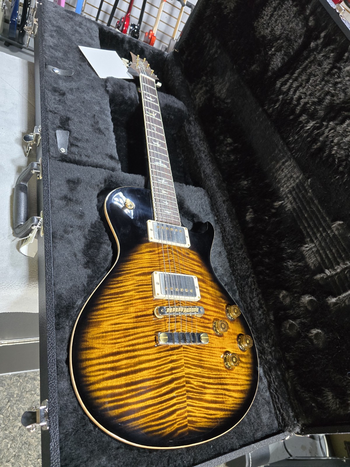 PRS McCarty SC 594 10 Top in Black Gold Smokeburst + FREE $299 Plek & Setup #962