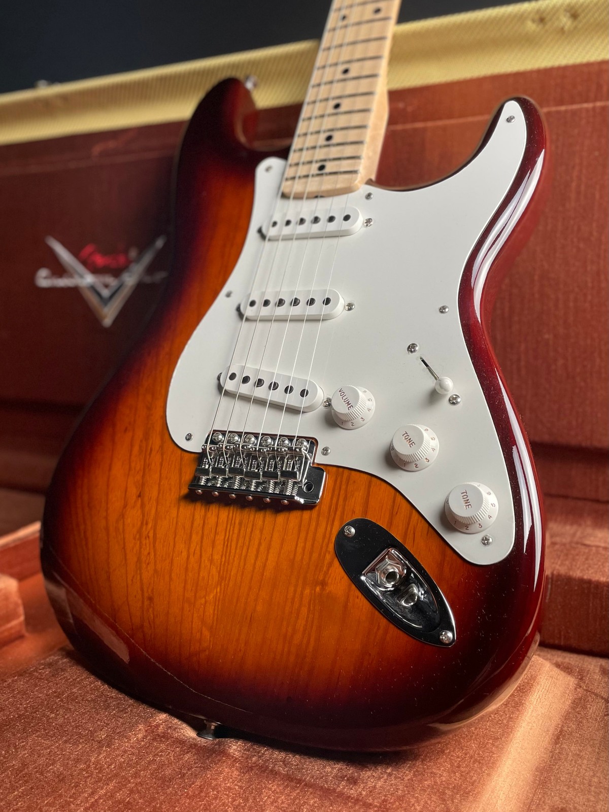 Fender Custom Shop ’58 C/R Strat, Time Capsule – Aged Violin Burst (2025)