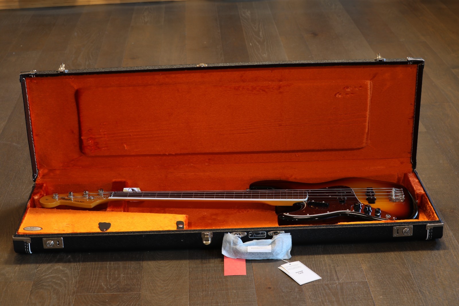 Lefty! 2022 Fender American Vintage II Precision Bass Sunburst + COA OHSC