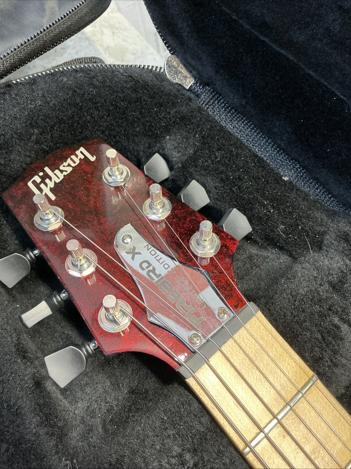 2011 Gibson Firebird X FBX-116 Resolution Complete w/ RIP SYSTEM OHSC BOX PAPERS