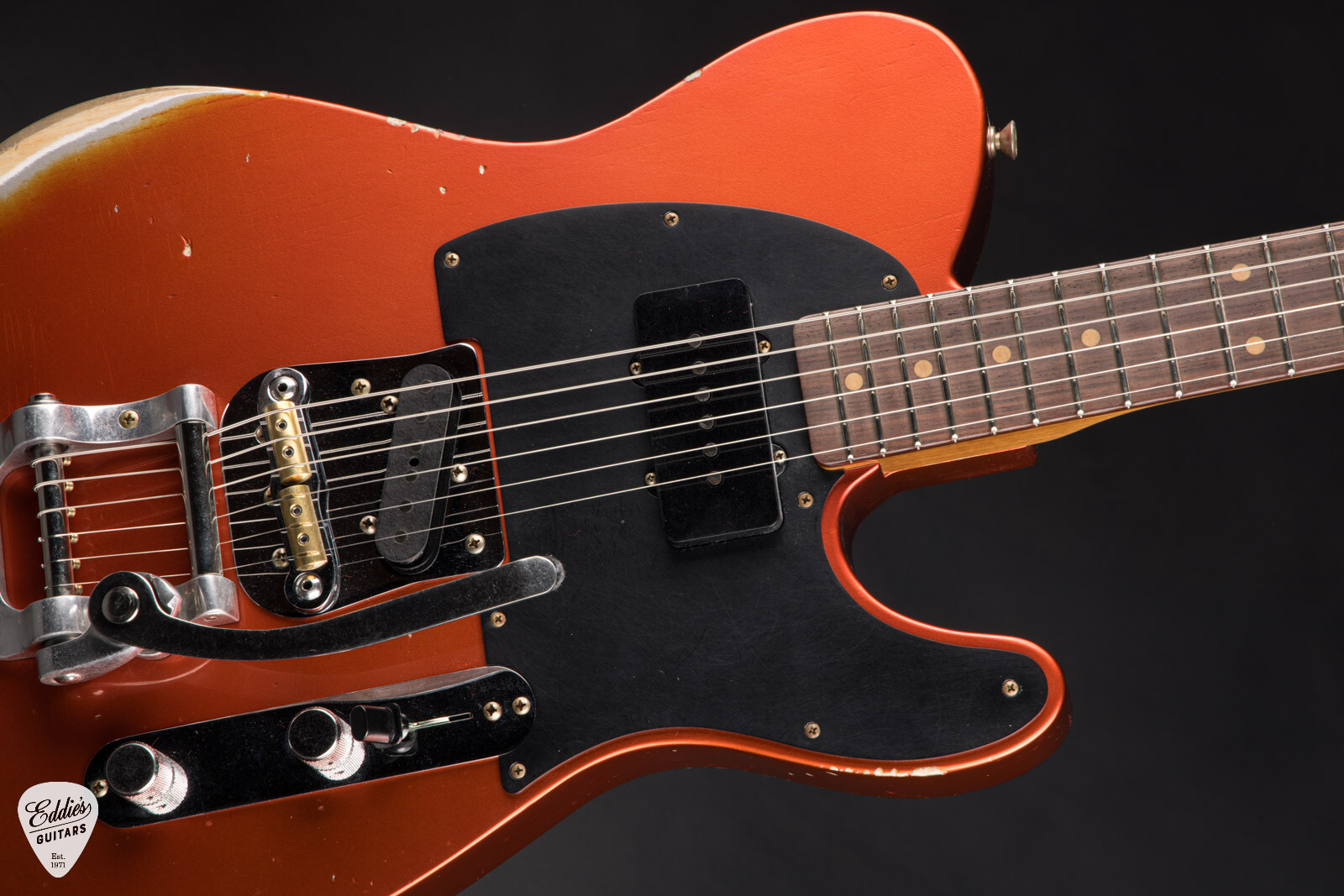 Fender Custom Shop 1960 Tele Custom Relic – Super Aged Candy Tangerine #CZ552385