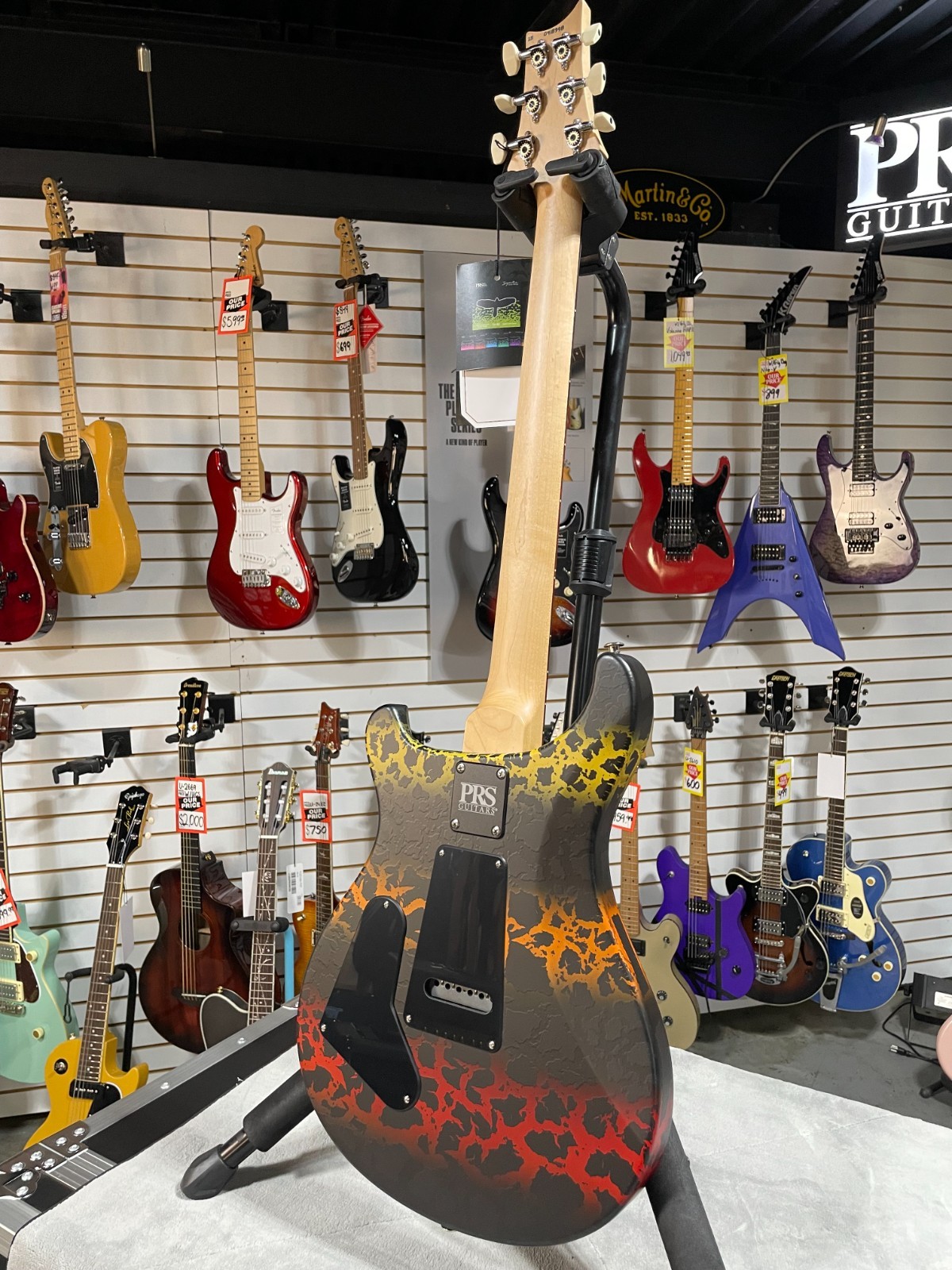 PRS CE 24 Semi Hollow 2025 – Sprayers Choice w/ Gig Bag & PLEK*D #398