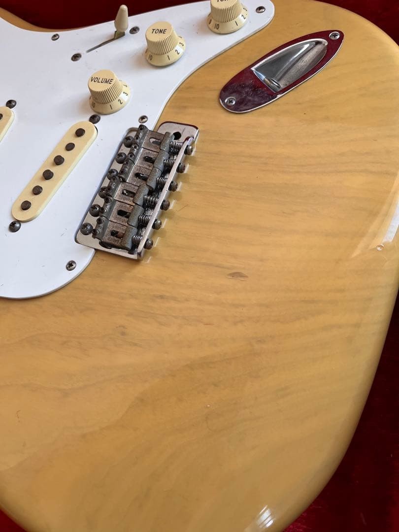 Fender ST57 1994-95 US Blonde Stratocaster Guitar, Original Pickups, Used
