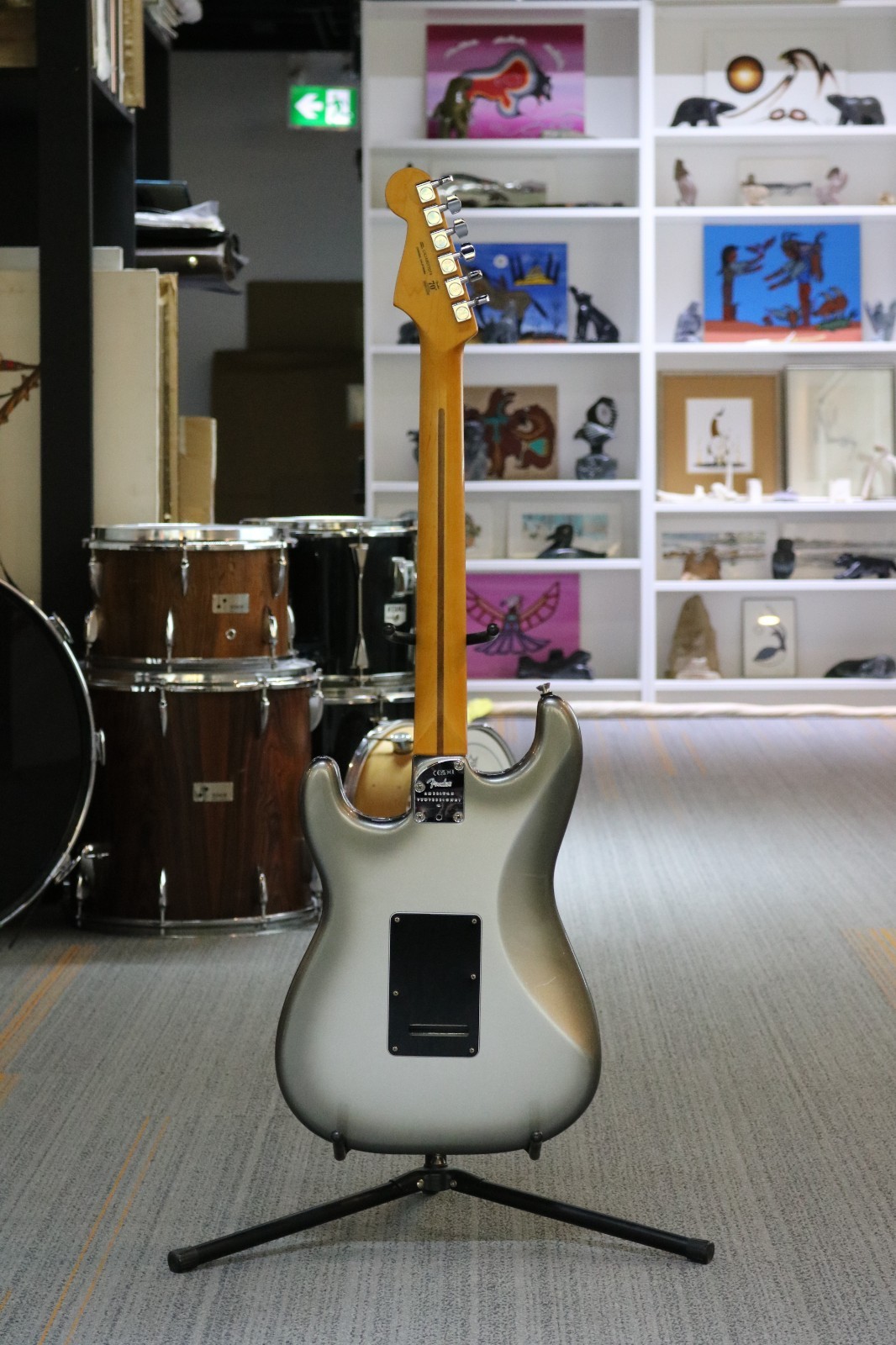 2024 Fender American Professional II Stratocaster Mercury Electric Guitar w/OHSC