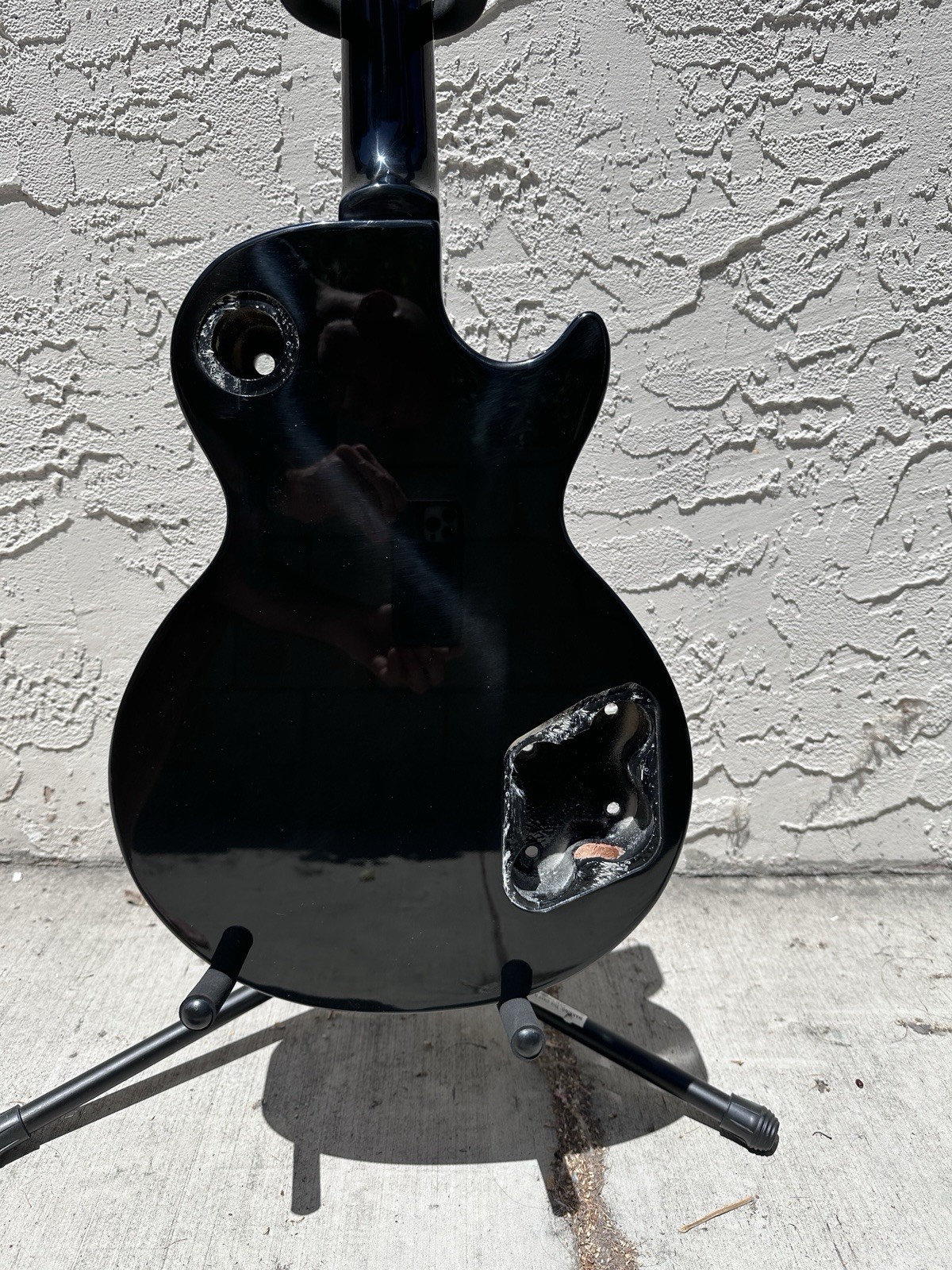 Left-Handed LP Style Guitar Project – Mahogany/Maple – Great Custom Build