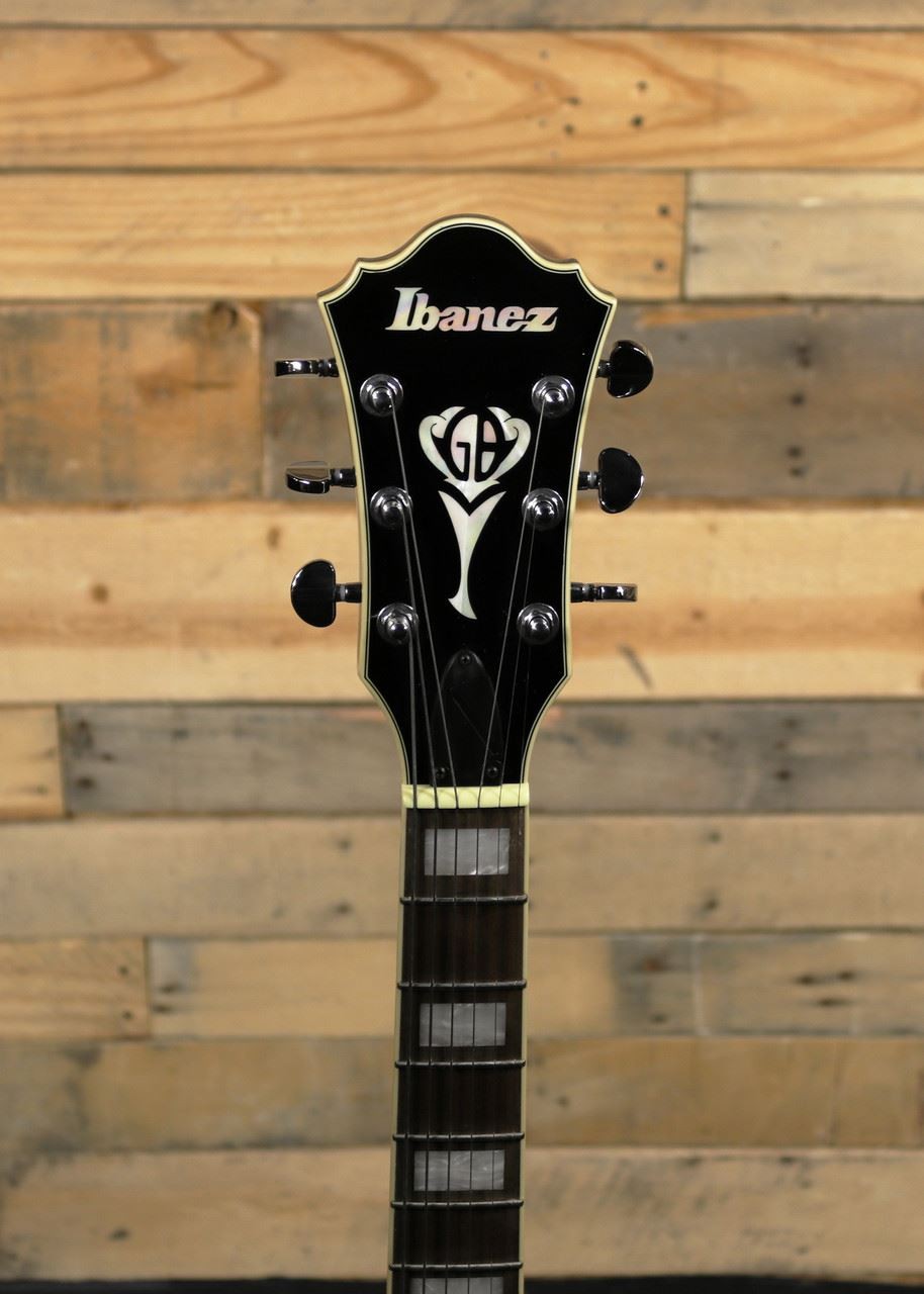 Ibanez George Benson GB10EM Hollow Body Electric Guitar Jet Blue Burst