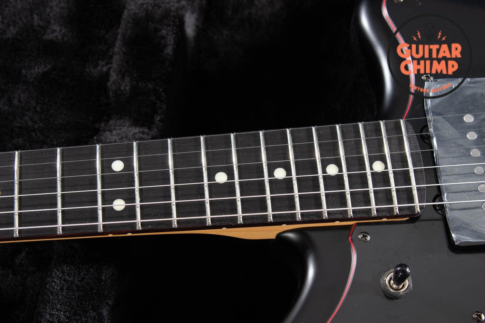 2025 Fender MIJ Japan Limited Hybrid II Jazzmaster Noir Black w/ HSC