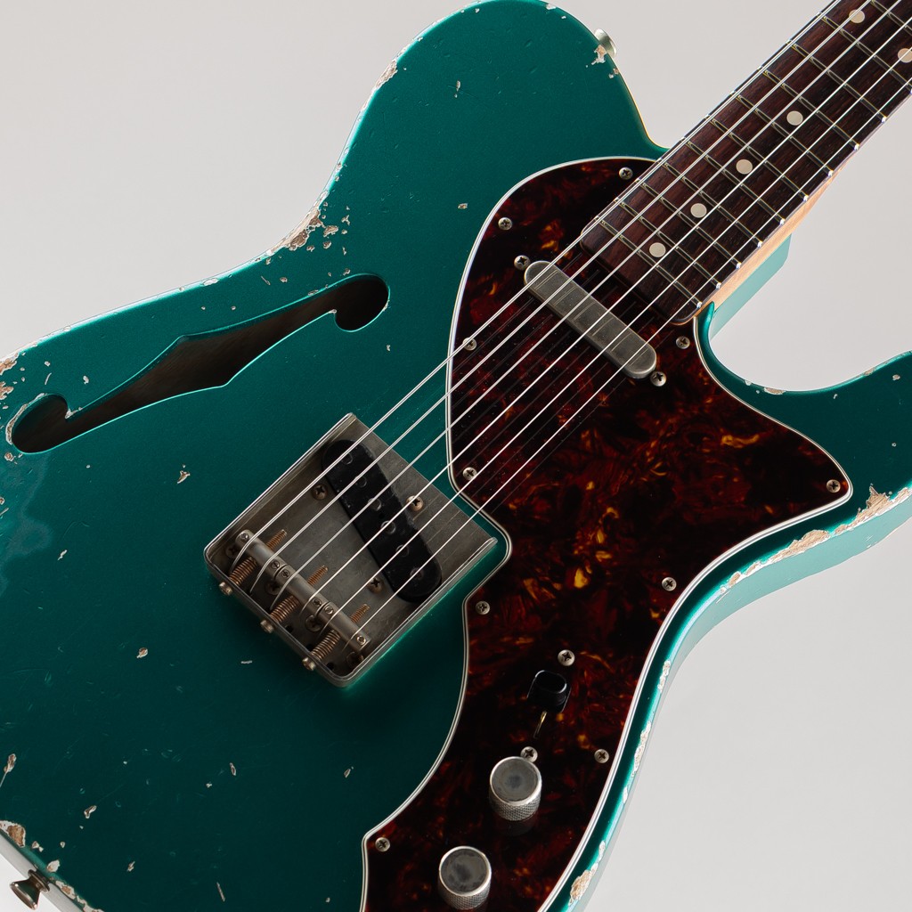 Xotic XTC-1 Thinline Sherwood Green Heavy Aged