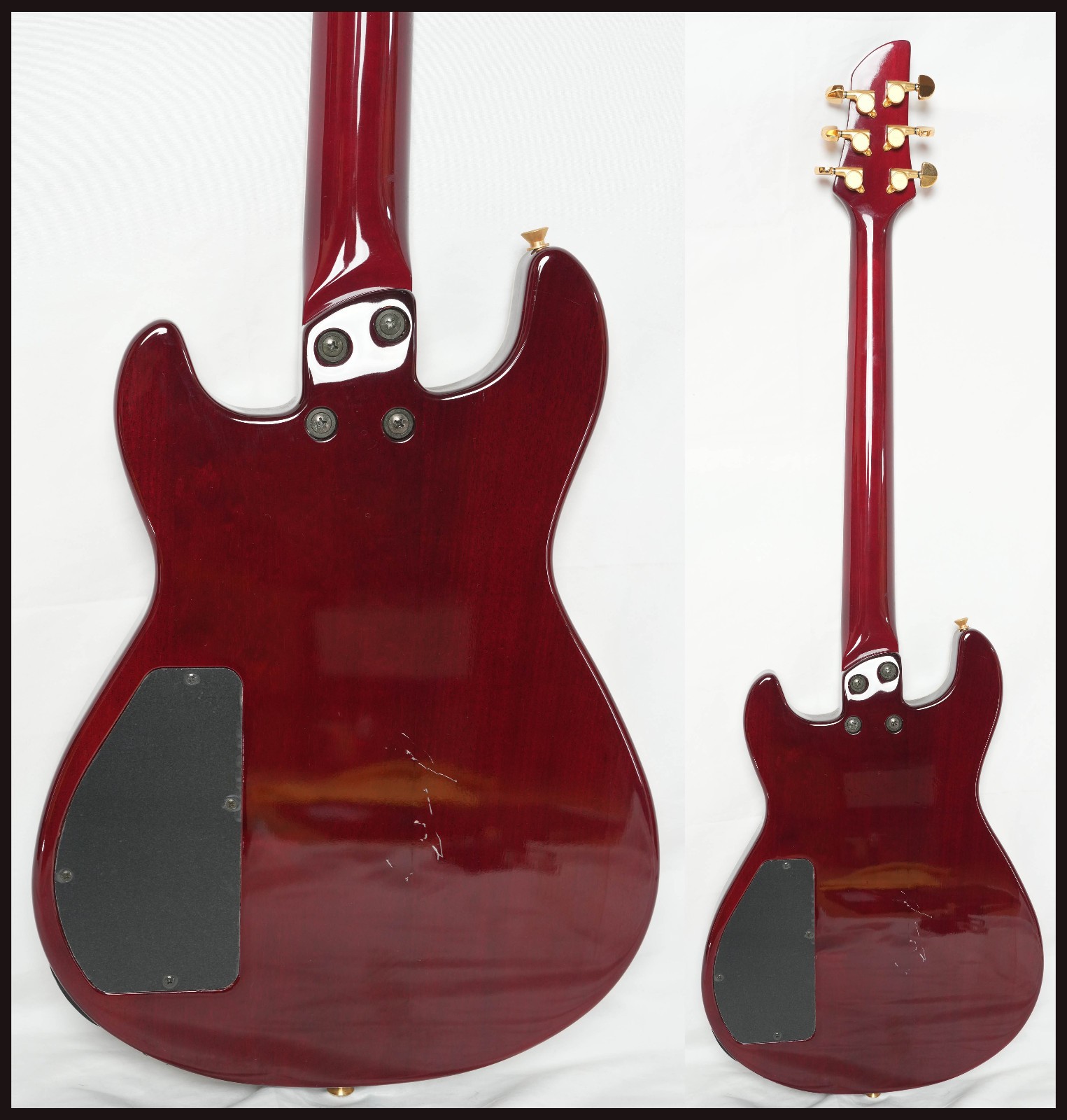 FERNANDES APG-55 Wine Red Good condition