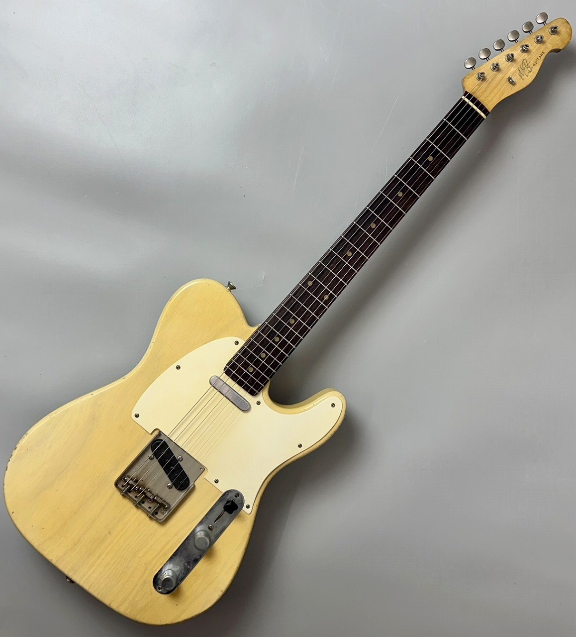 M.B.Guitars 60-T Ash/R Aged Blonde 56874 Warm Sound Vintage Lightweight Safe del