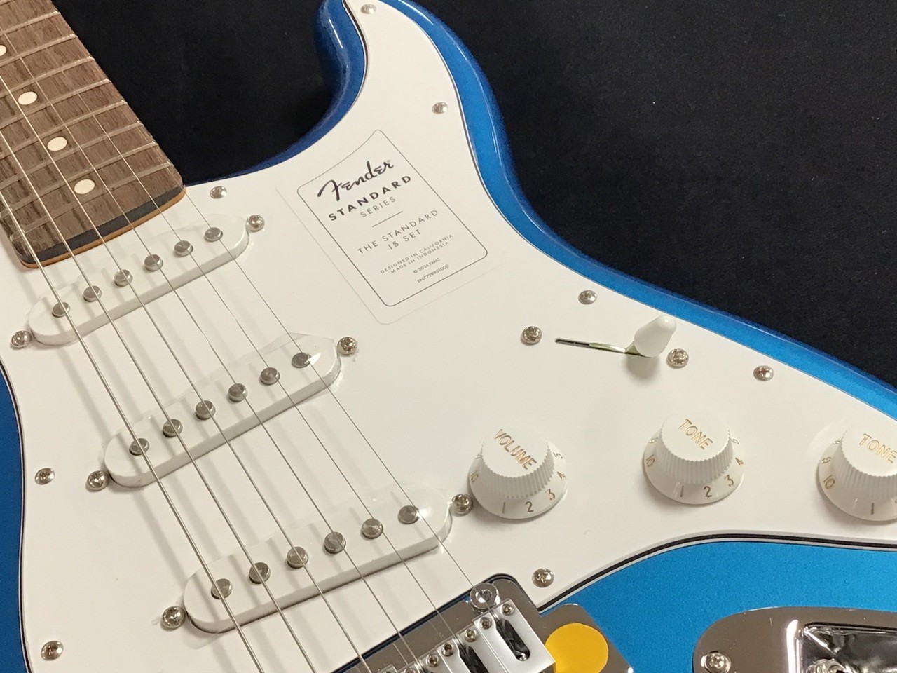 Fender Standard Stratocaster Aqua Marine Metallic Electric Guitar #BE11502