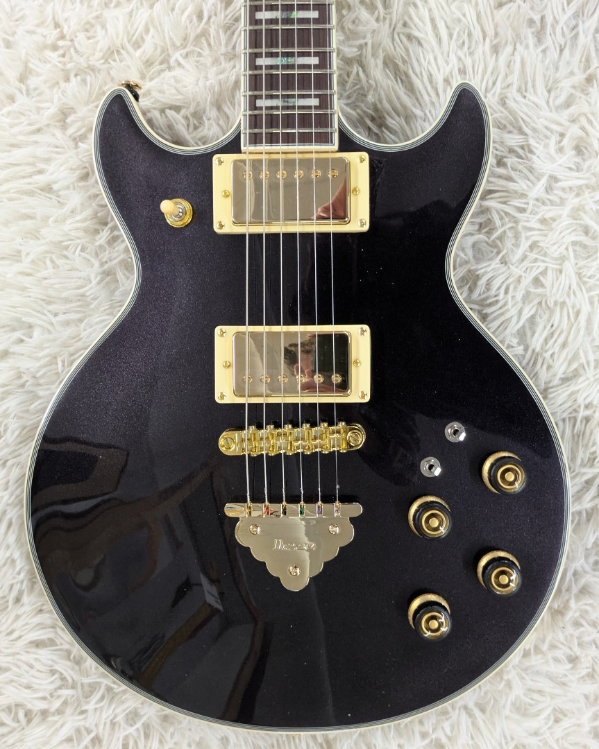Ibanez Model AR320 MBM Artist Series Electric Guitar, Midnight Black Metallic