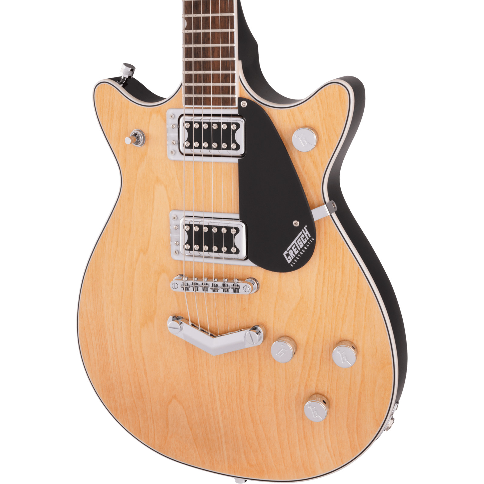 Gretsch G5222 Electromatic Double Jet BT Electric w/ V-Stoptail, Aged Natural