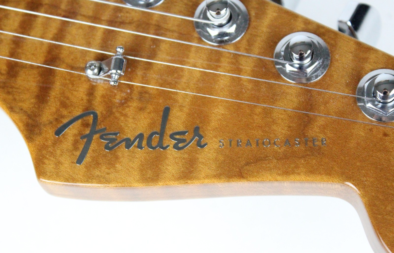2024 Fender CS NOS Strat Honey Blonde AAA Roasted Flame Maple Neck OHSC USA