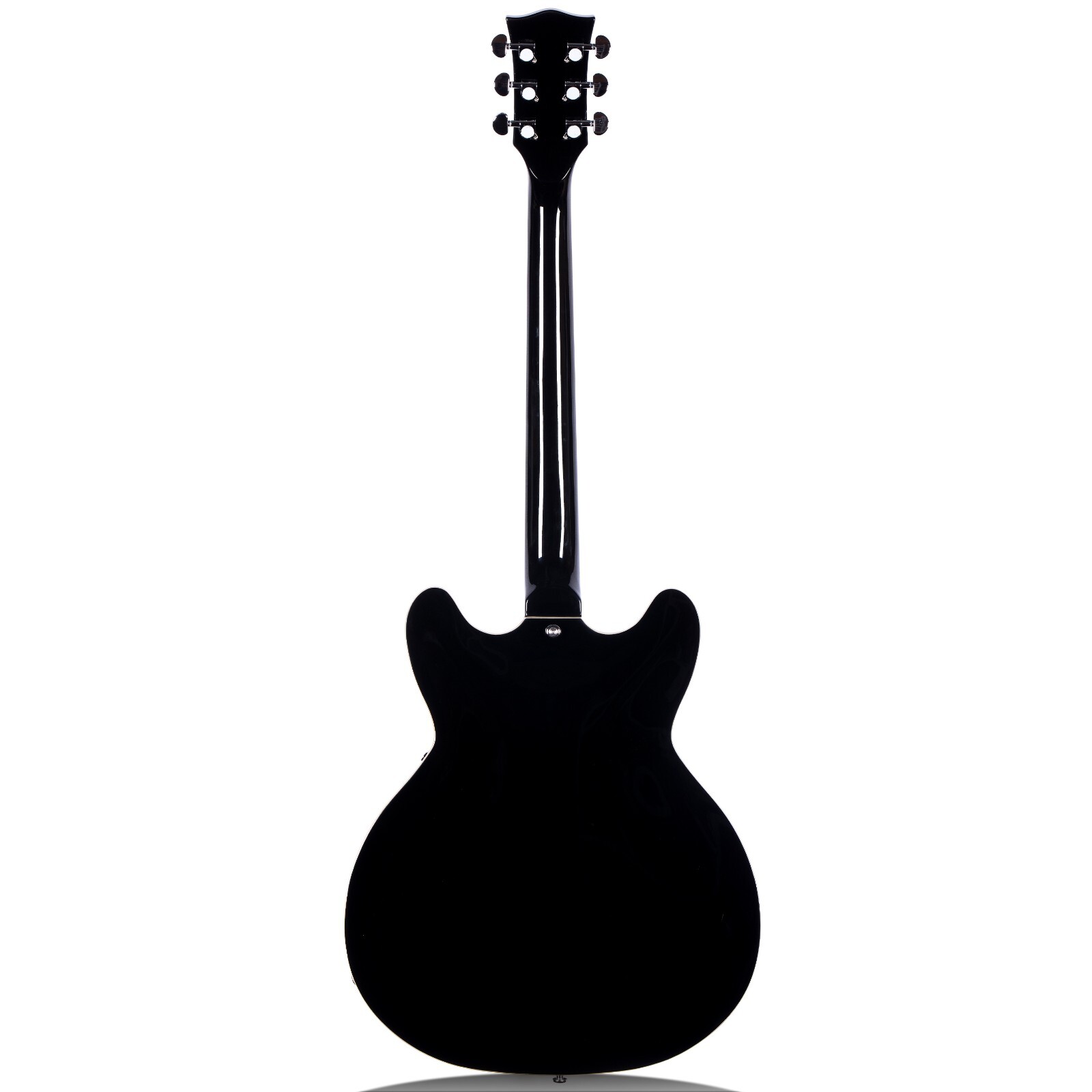 Redid Semi-Hollow Body Electric Guitar 335 Jazz with F-Hole 4