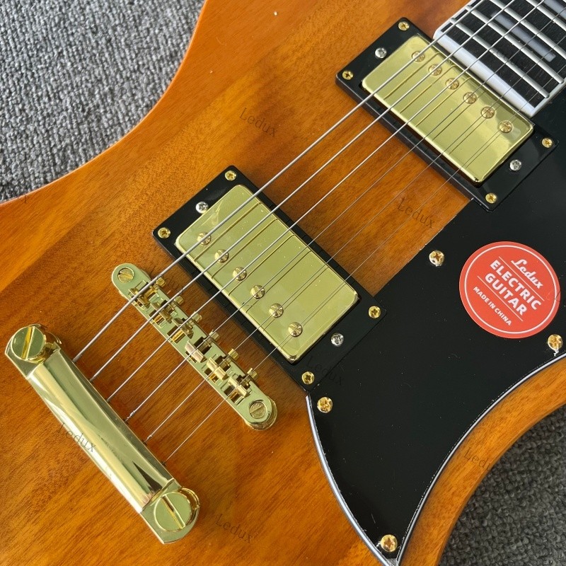 solid modern RD bird electric guitar Rounded fret Edge stainless Fret guitar