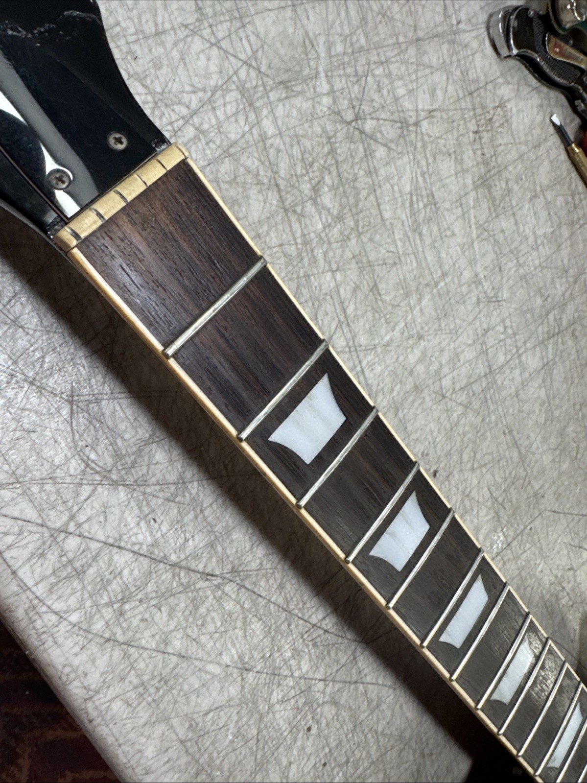 1970 Aria Pro II LS500-CH LP Style Electric Guitar MIJ Japan Husk Restore Build