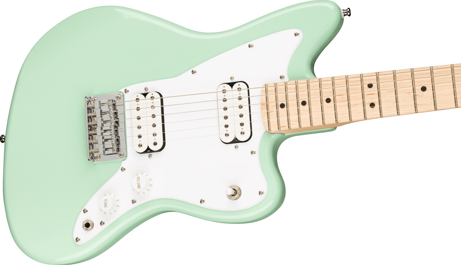 Fender Squier 3/4-Size Kids Mini Jazzmaster HH – Surf Green