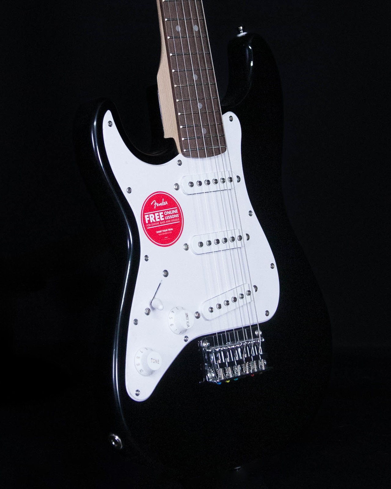 Squier Mini Stratocaster Left-Handed, Laurel FB, Black