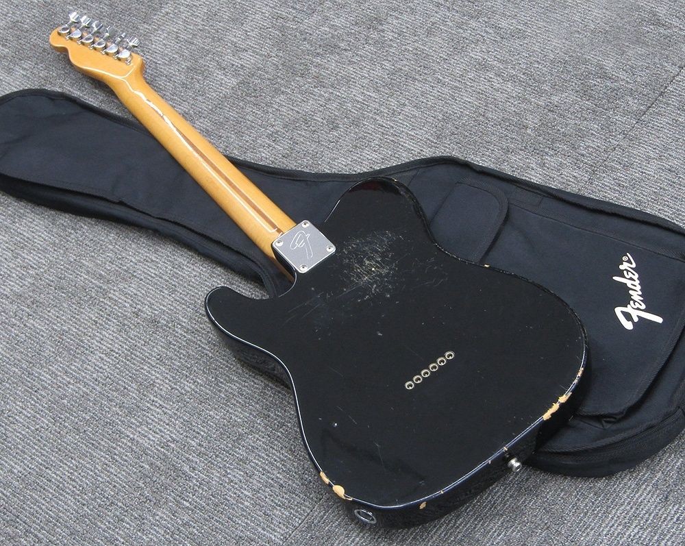 Fender Japan Telecaster Black 3.4kg Electric Guitar W/Gig Bag Used Product