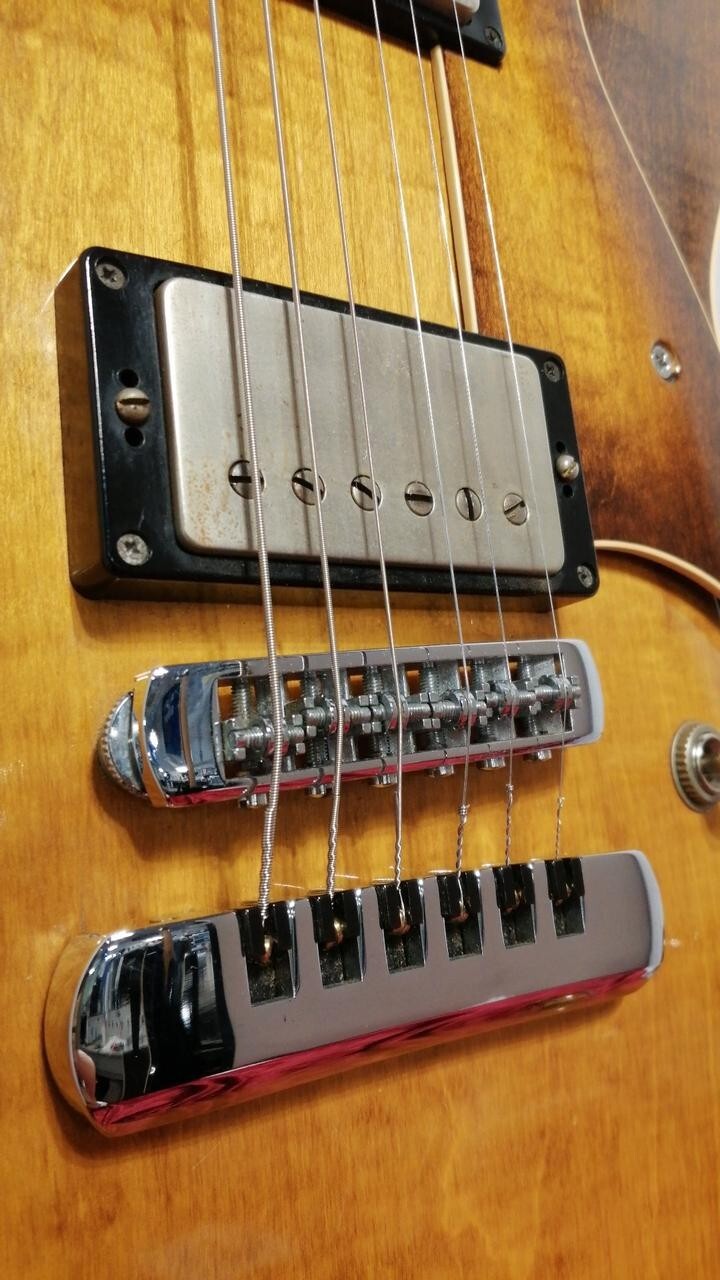 Heritage H-540 Sunburst Made in USA 1996 Semi Hollow Body Electric Guitar