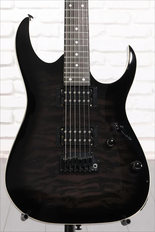 Ibanez Gio GRGA120QA – Transparent Black Sunburst