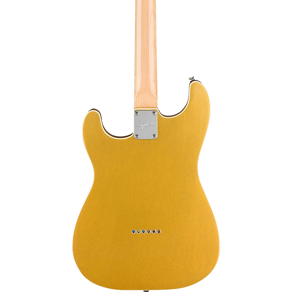 Squier Paranormal Custom Nashville Stratocaster Laurel FB Guitar Aztec Gold
