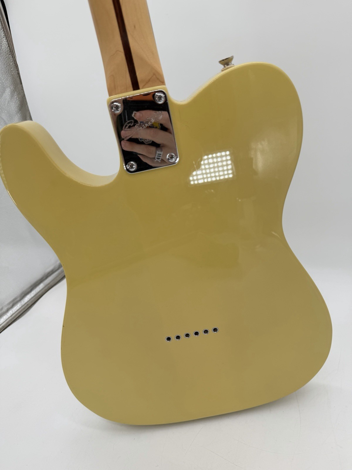 2005 Squier by Fender Standard Telecaster Vintage Blonde S/N IC050724229 RARE