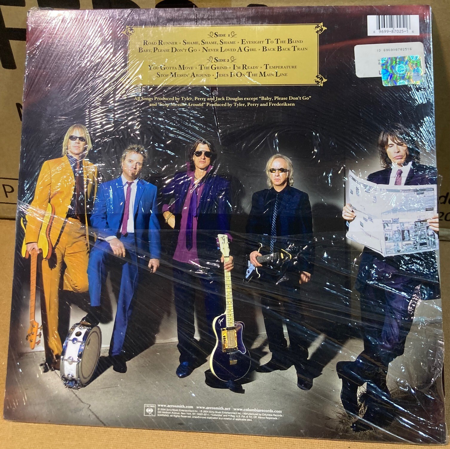 Aerosmith – Honkin’ On Bobo – VINYL LP USA 2004 – 696998702516 – SEALED RARE