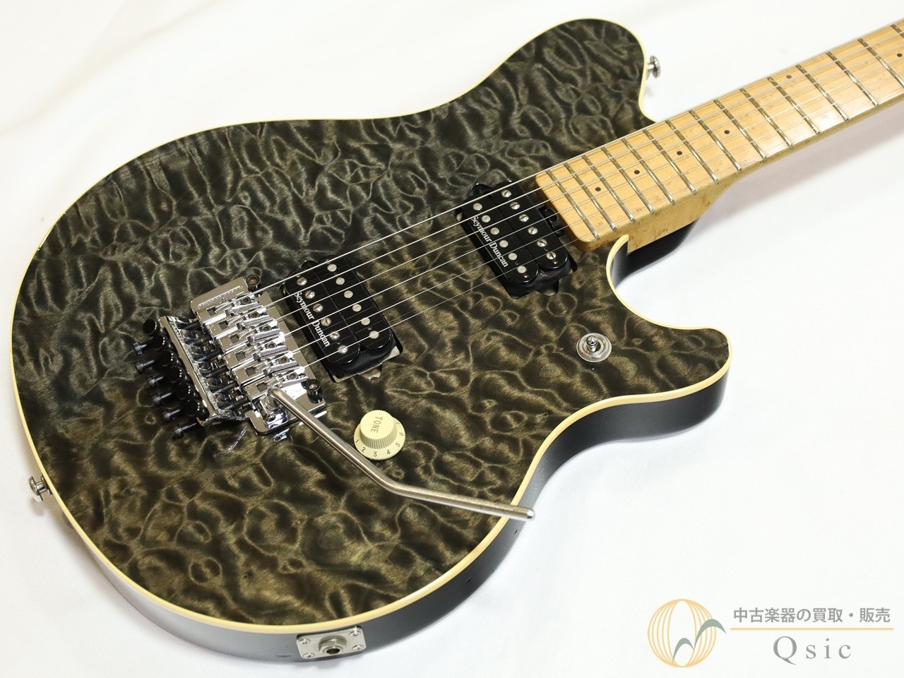 MUSIC MAN AXIS EX Translucent Black 3.53kg SN.G00426 1998 Electric Guitar