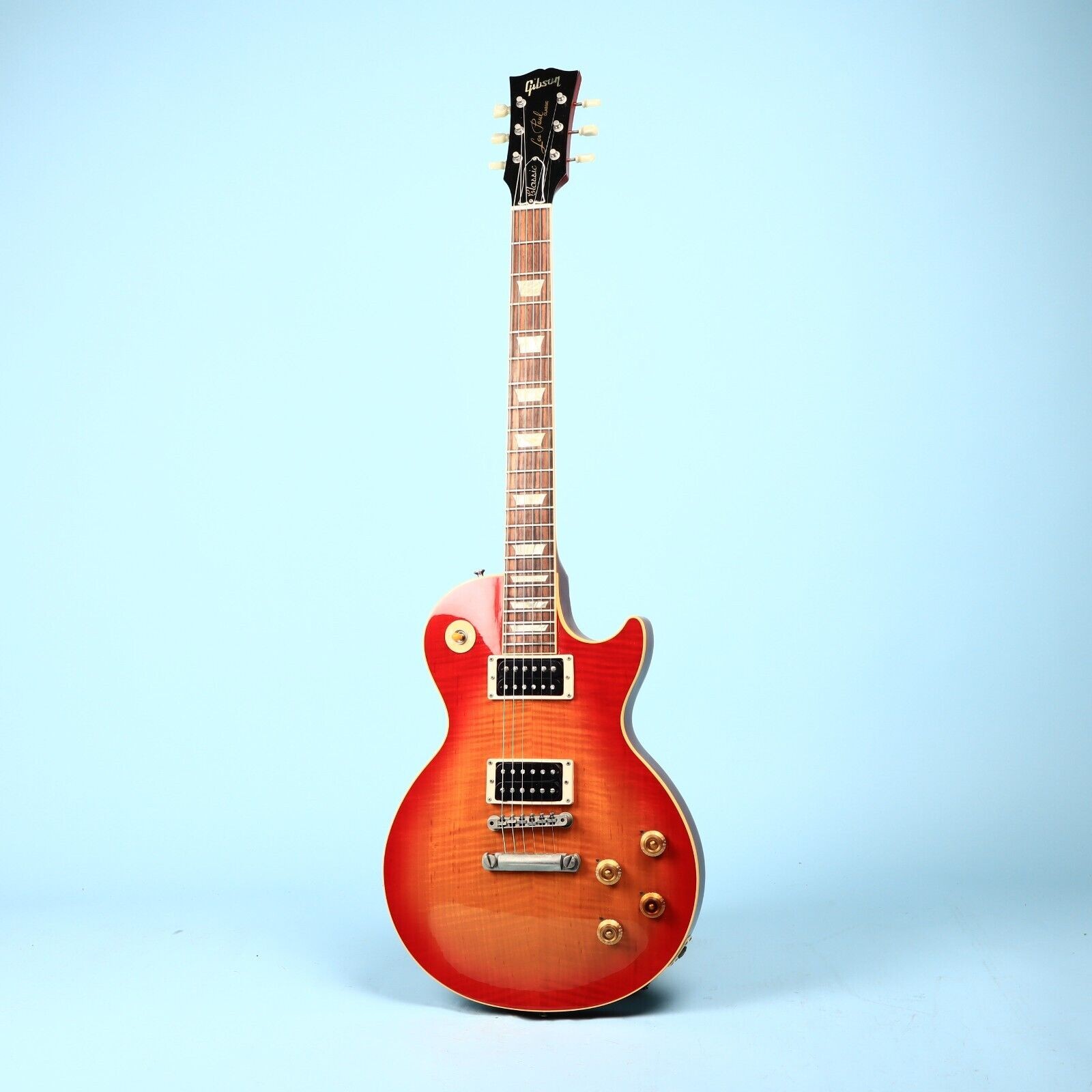 1995 Gibson Les Paul Classic Heritage Premium Sunburst Electric Guitar