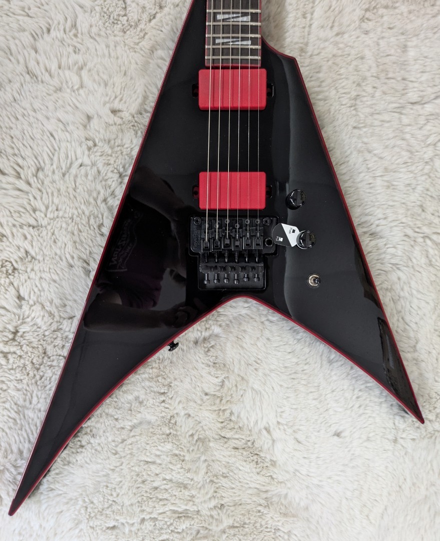 ESP LTD Gary Holt GH-SV-200 Signature Electric Guitar – Black, Rosewood board