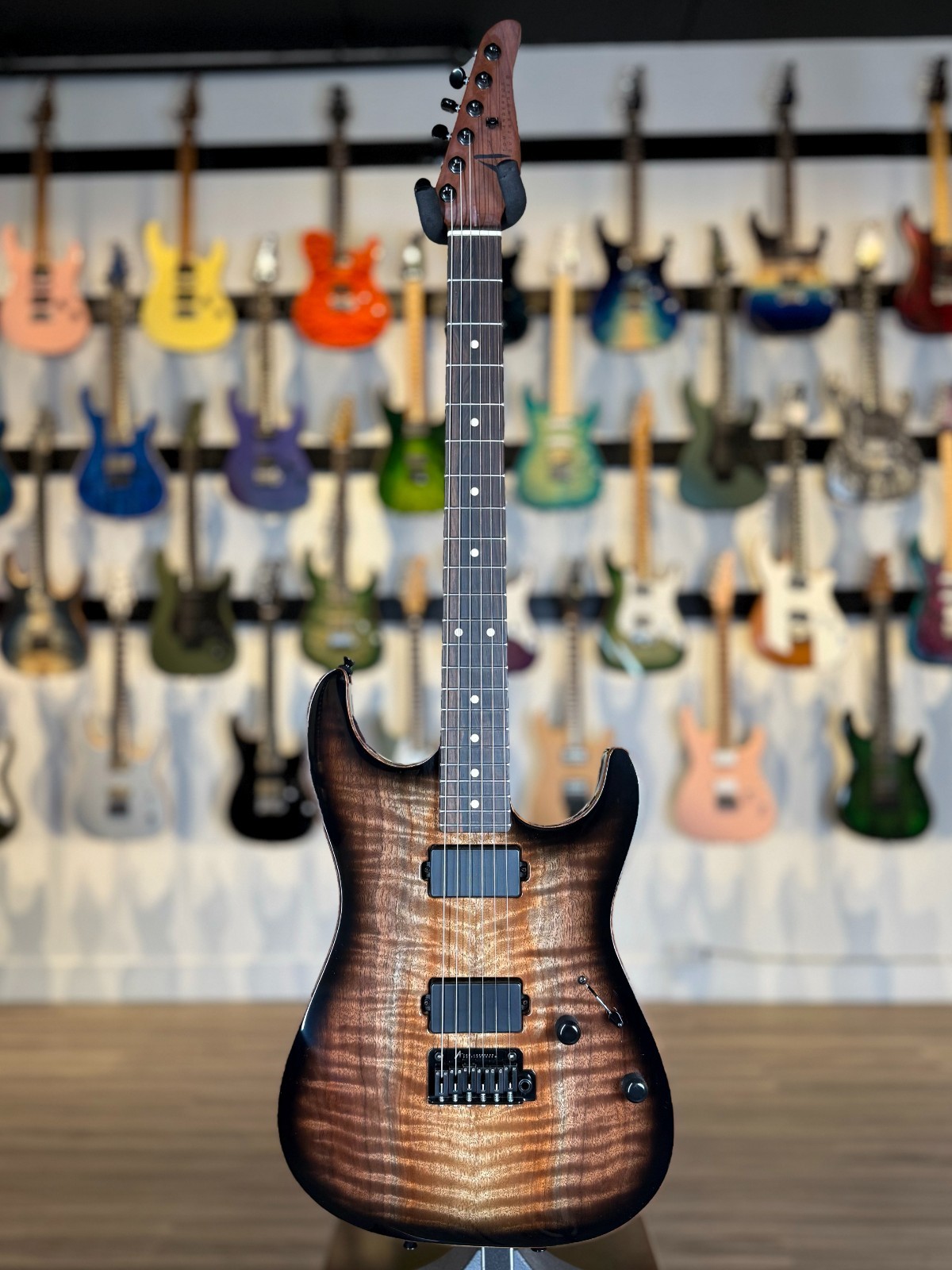 Tom Anderson Drop Top – Walnut (Special Selection Top)- Custom Shop Super Strat