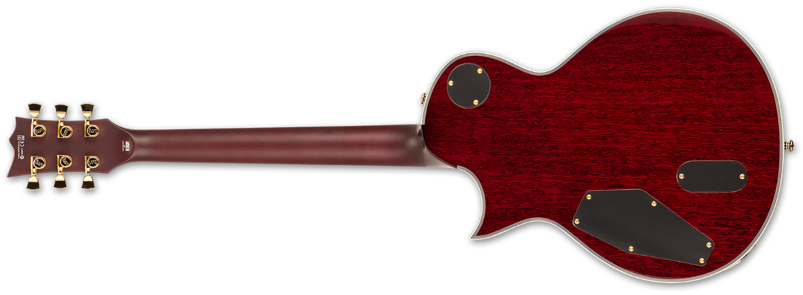 ESP LTD EC-1000T CTM FM See Thru Black Cherry Electric Guitar – New
