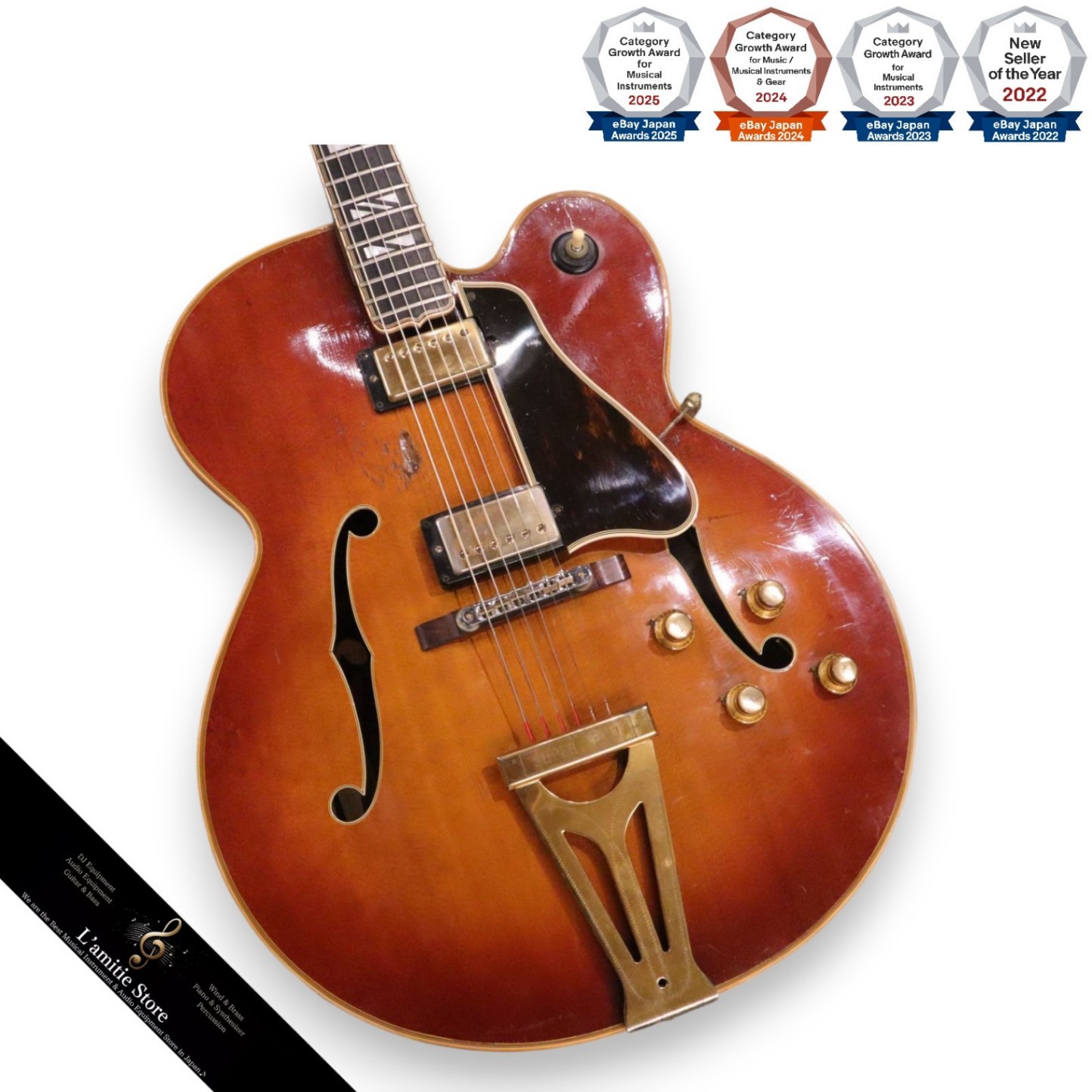 Gibson Super 400CES 1970 Acoustic Electric Guitar Vintage Music Instrument