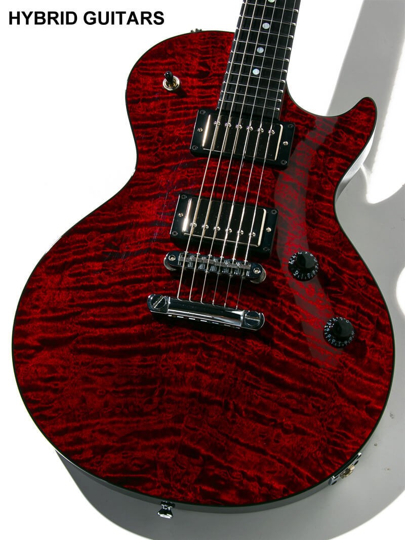 Navigator LES Paul Type Figured Wine RED 2008 Used Electric Guitar 2008