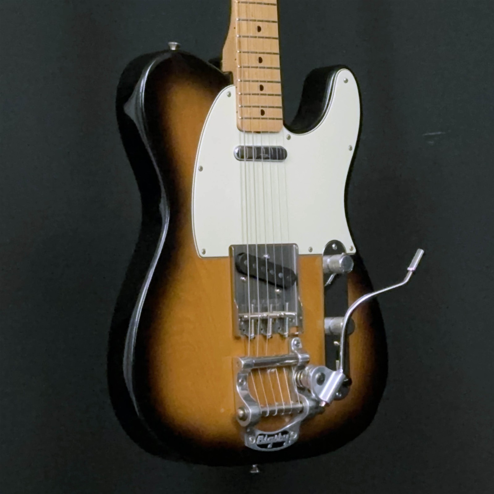 Fender TL52-55 Telecaster Body w/Bigsby, 2 Color Sunburst, Allparts Fender Neck