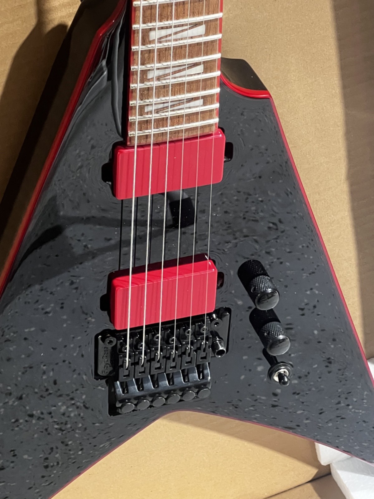 ESP LTD Gary Holt GH-SV-200 Signature Electric Guitar – Black, Rosewood
