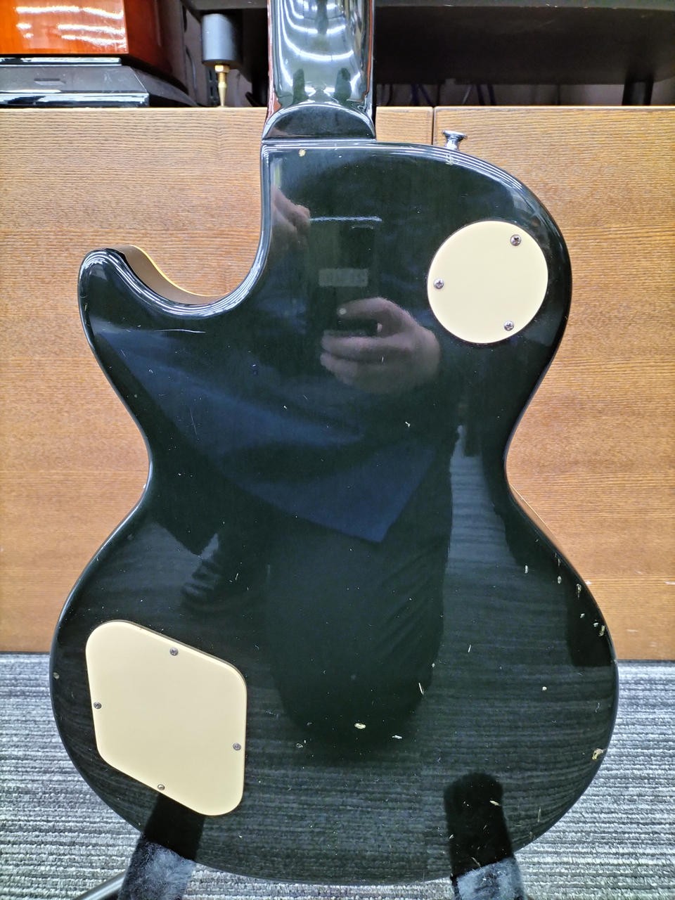 H.S.ANDERSON LP Type JB Model Black Electric Guitar Shipping From Japan　