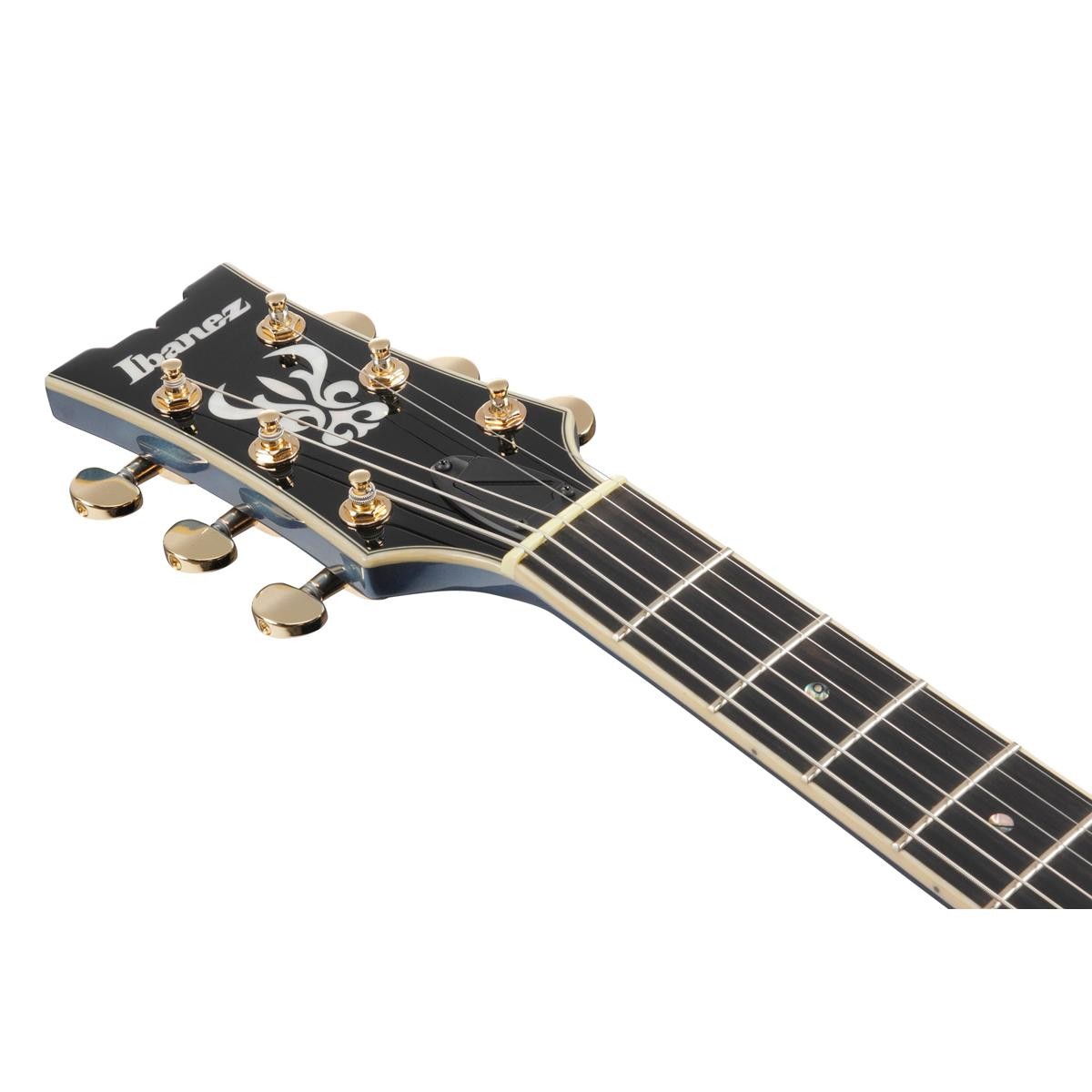 Ibanez AM Artcore Expressionist AMH90 Hollow-Body Electric Guitar, Prussian Blue